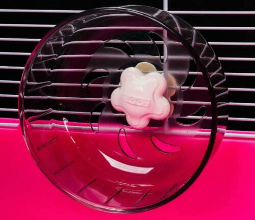 The Hamster Rat Mice Exercise Silent Running Spinner Wheel Pet Toy