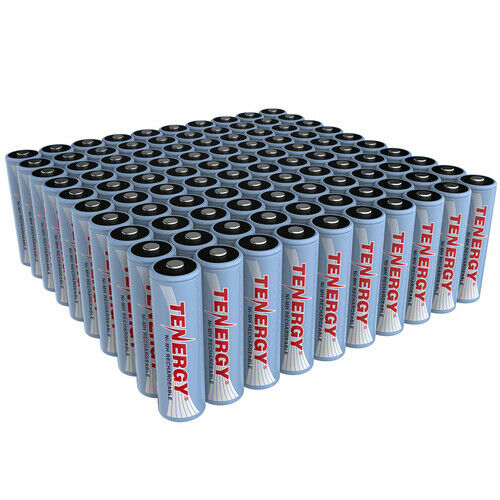 Tenergy Bulk Aa,aaa 2500mah,1000mah Nimh Rechargeable Batteries Cells 1.2v Lot