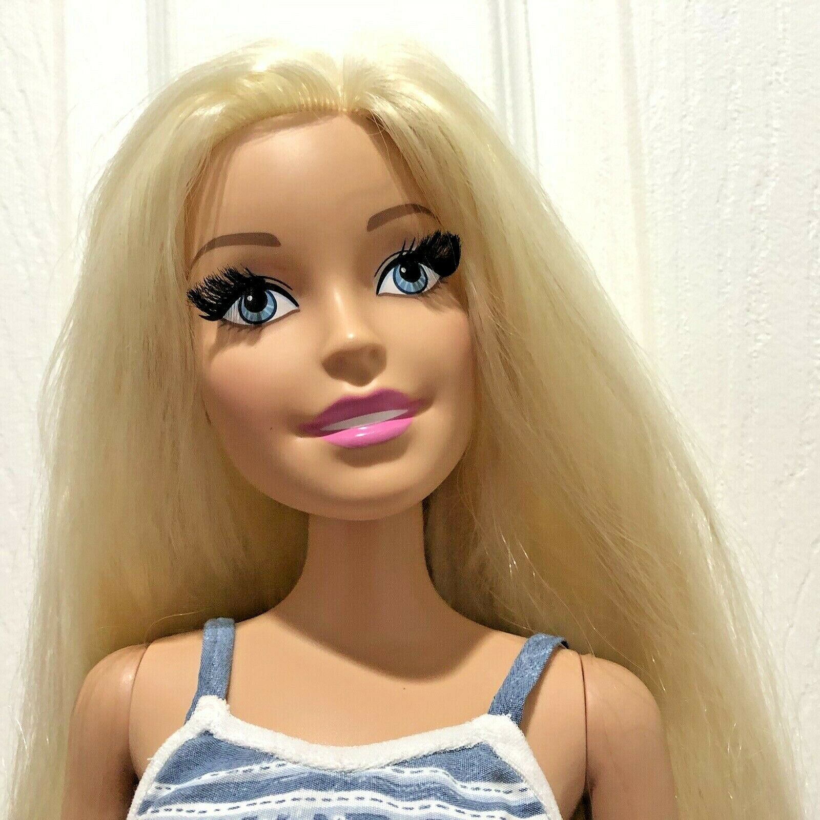 2013 Barbie Just Play Mattel My Life Size Best Friend 28” Inch Tall Blonde Hair