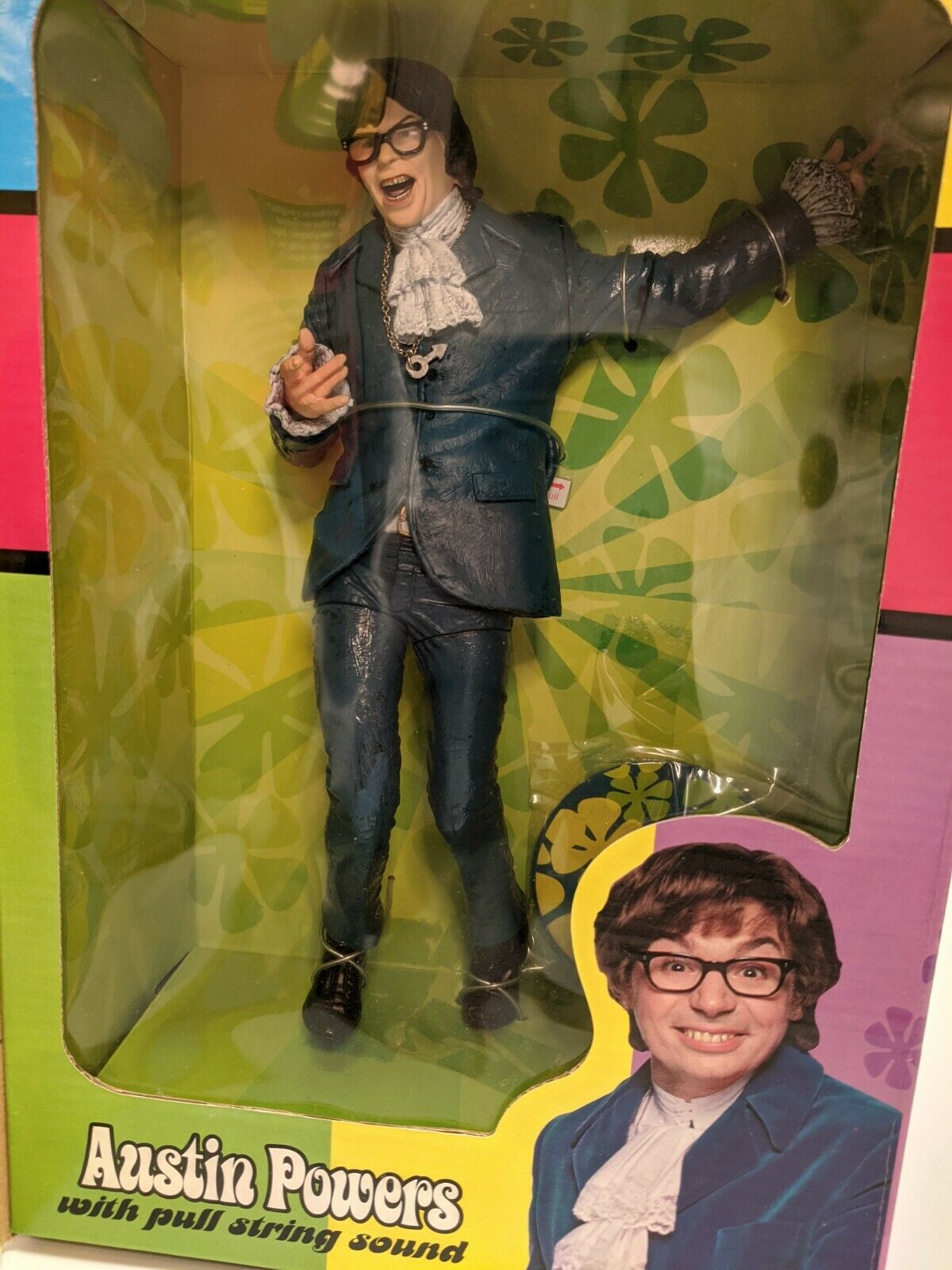 Austin Powers Special Edition 9" Mcfarlane Toys Film Figure Pull String Sound